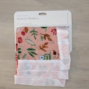 Little Unicorn Floral Security Blankets (3 pack)